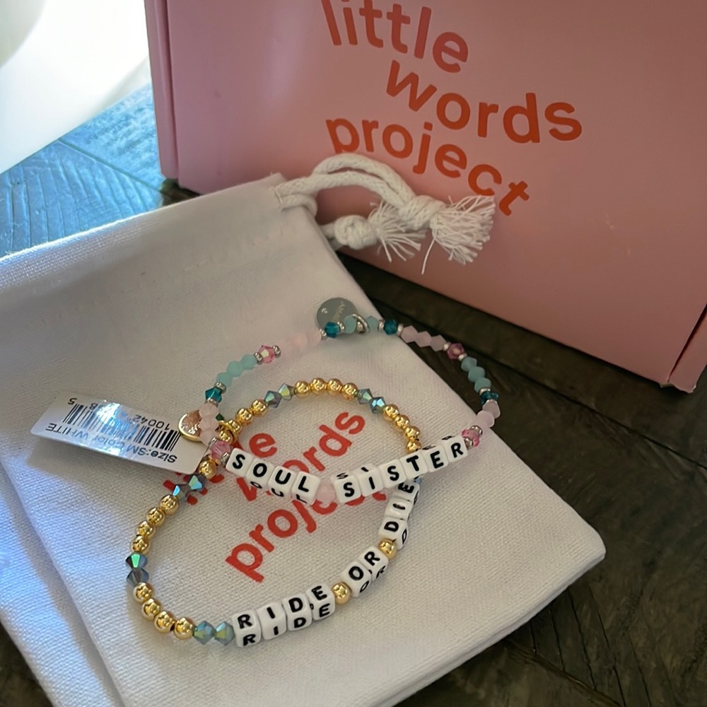 Little Words Project bracelets
